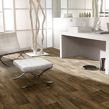 A bright study with a fitted floor