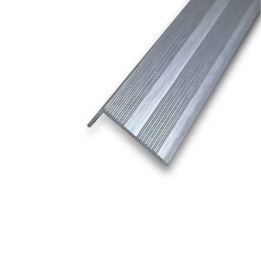 Fcne1 Edge Trim 8mm Brushed Steel 2.7m sample photo