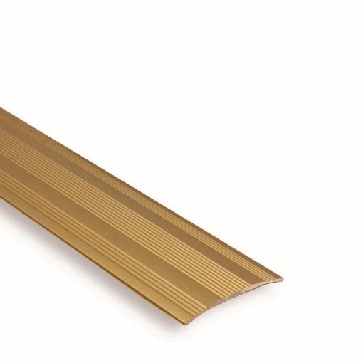 Floorlink Pne5 Stick Down Cover Strip Gold 3ft sample photo